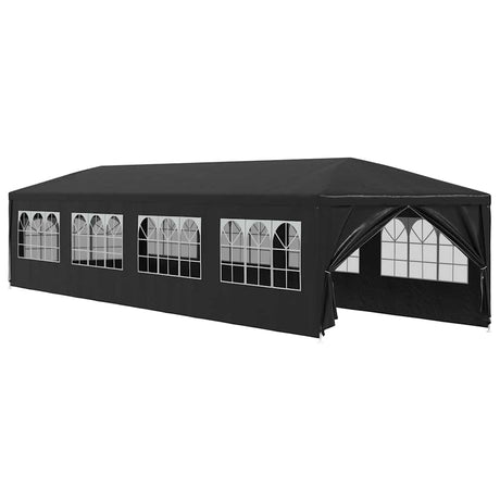Vidaxl partytent 3x12 m antraciet