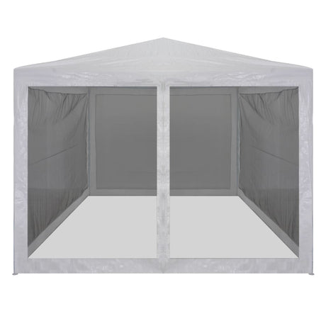 Vidaxl partytent met 4 mesh zijwanden 4x3 m