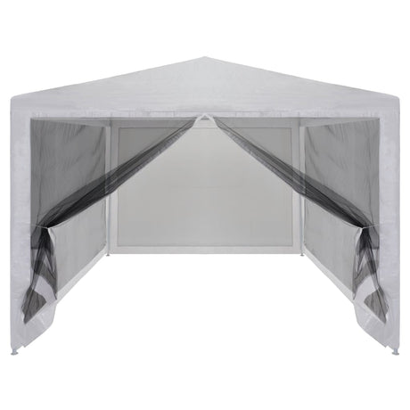 Vidaxl partytent met 4 mesh zijwanden 4x3 m