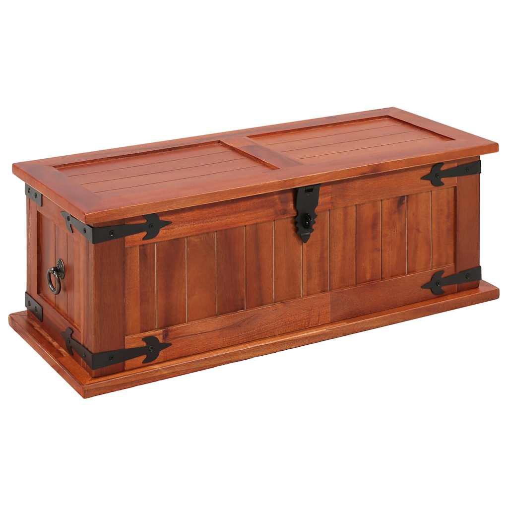 Vidaxl opbergkist 60x25x22 cm massief acaciahout