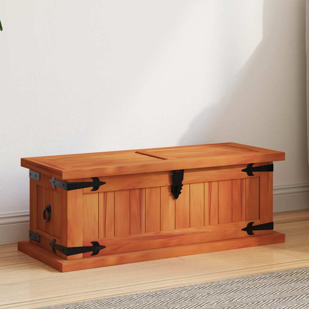 Vidaxl opbergkist 60x25x22 cm massief acaciahout