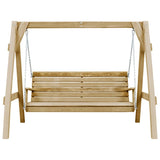 VIDAXL Swing Bench 205x150x157 cm imprägnierte Kiefer