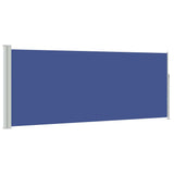 Vidaxl windscherm uittrekbaar 117x314 cm blauw