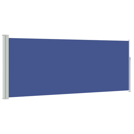 Vidaxl windscherm uittrekbaar 117x314 cm blauw