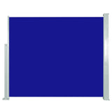 Pare-brise Vidaxl extensible 120x300 cm bleu