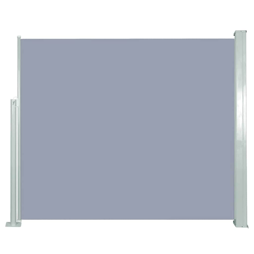 VIDAXL Parature estendibile 120x300 cm grigio