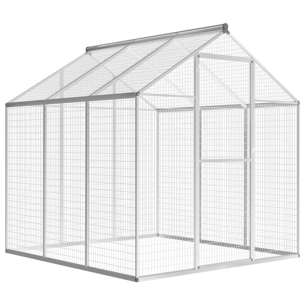 Vidaxl Aviary 183x178x194 cm de aluminio