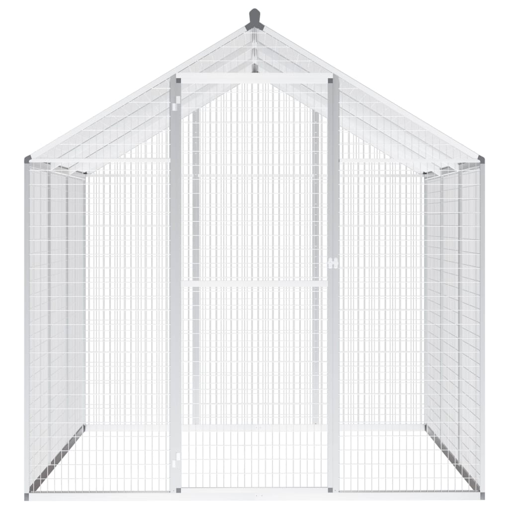 Vidaxl Aviary 183x178x194 cm de aluminio