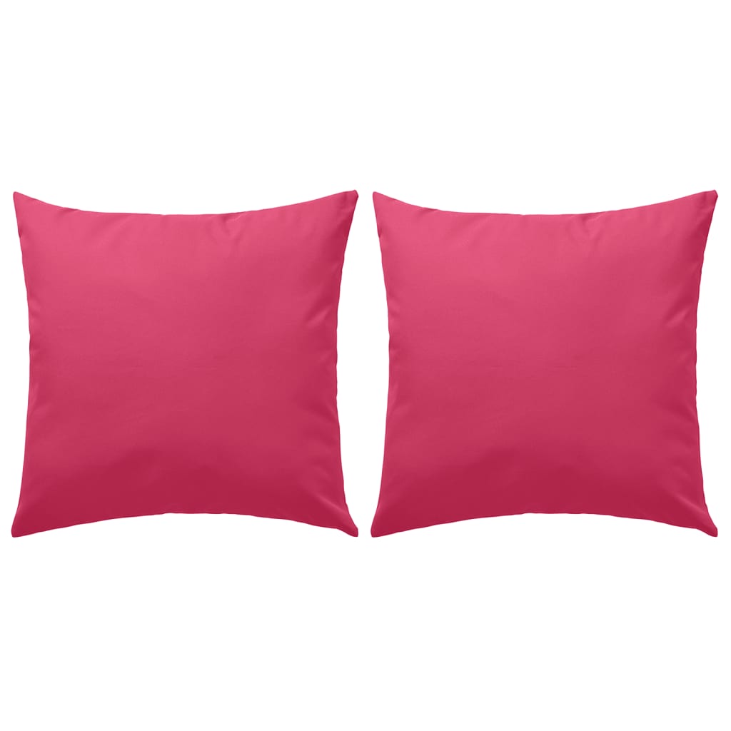 Vidaxl Outdoor Këssen 60x60 cm rosa 2 PCs