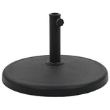 Vidaxl Parasol foot around 19 kg Polyresin Black