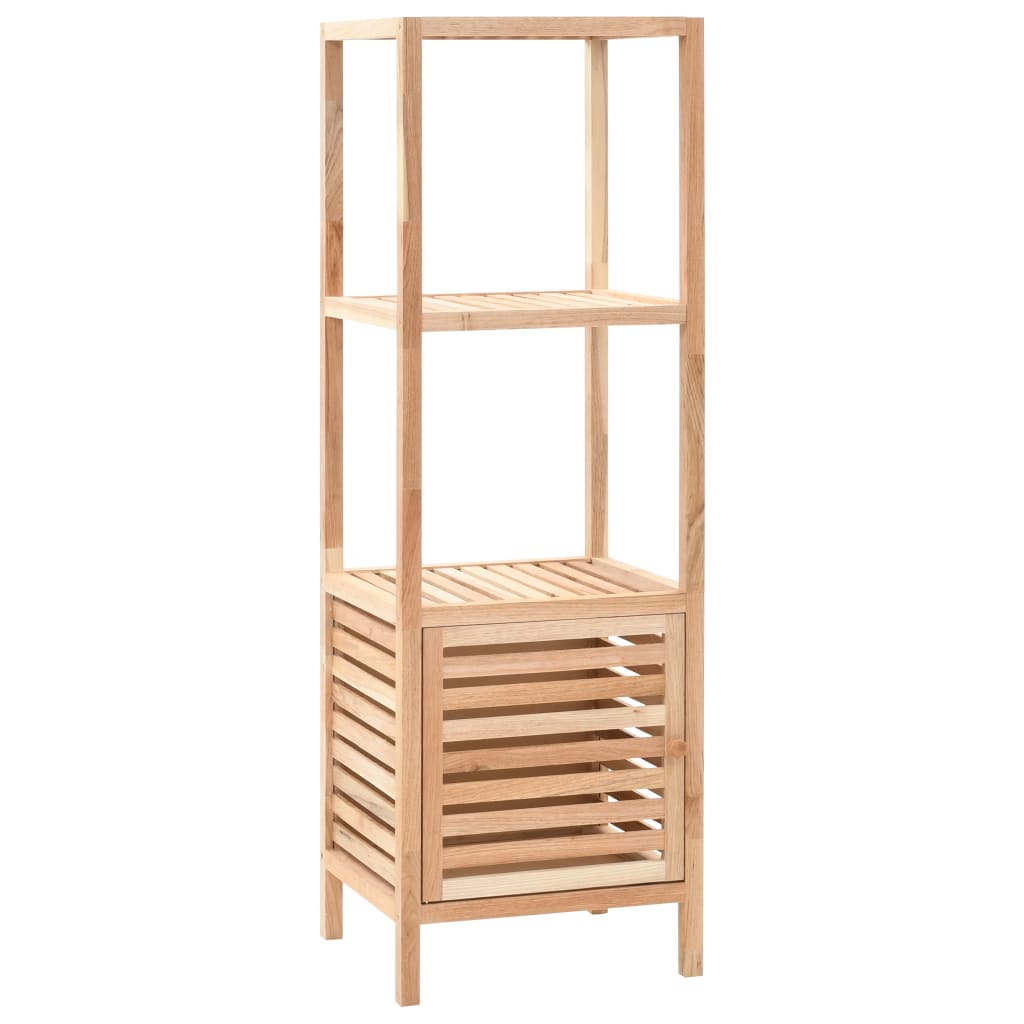 Vidaxl badkamerkast 39,5x35,5x123 cm massief walnotenhout
