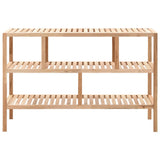 Vidaxl badkamerrek 100x40x65 cm massief walnotenhout