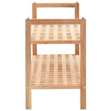 VidaXL shoe rack 69x26x40 cm Solid walnut wood