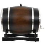 Vidaxl Wine barrel with tap 35 l Solid pine