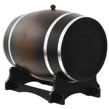 Vidaxl Wine barrel with tap 35 l Solid pine