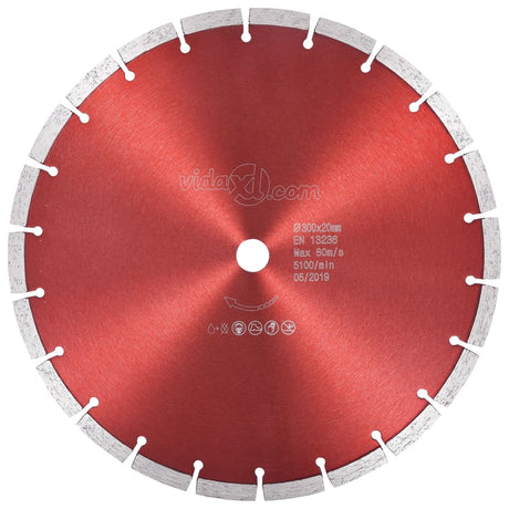 Vidaxl diamantzaagblad 300 mm staal