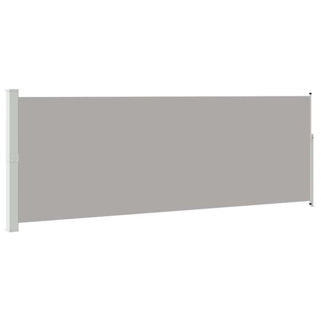 Vidaxl windscherm uittrekbaar 160x514 cm grijs