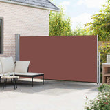 Vidaxl zijluifel uittrekbaar 160x500 cm bruin