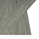 Vidaxl Piso de piso Autoadhesivo 4.46 m² 3 mm PVC Gray