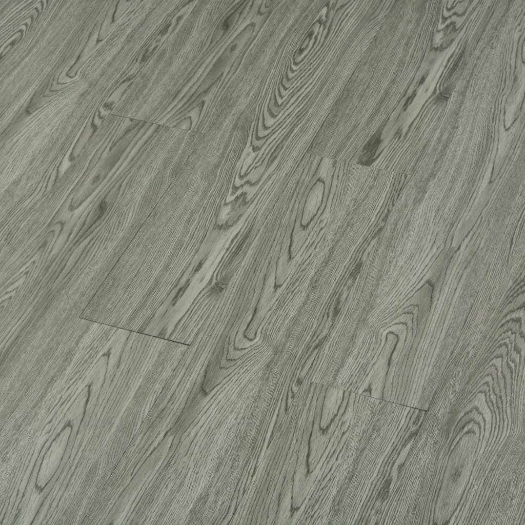 Vidaxl Floorboards Selvlavt 4,46 m² 3 mm PVC Grå