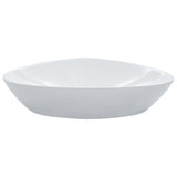 Vidaxl Washbasin 58,5x39x14 cm keramična bela