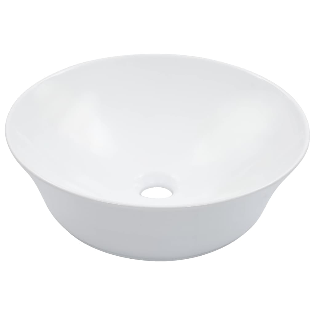 Vidaxl Washbasin 41x12,5 cm keramična bela