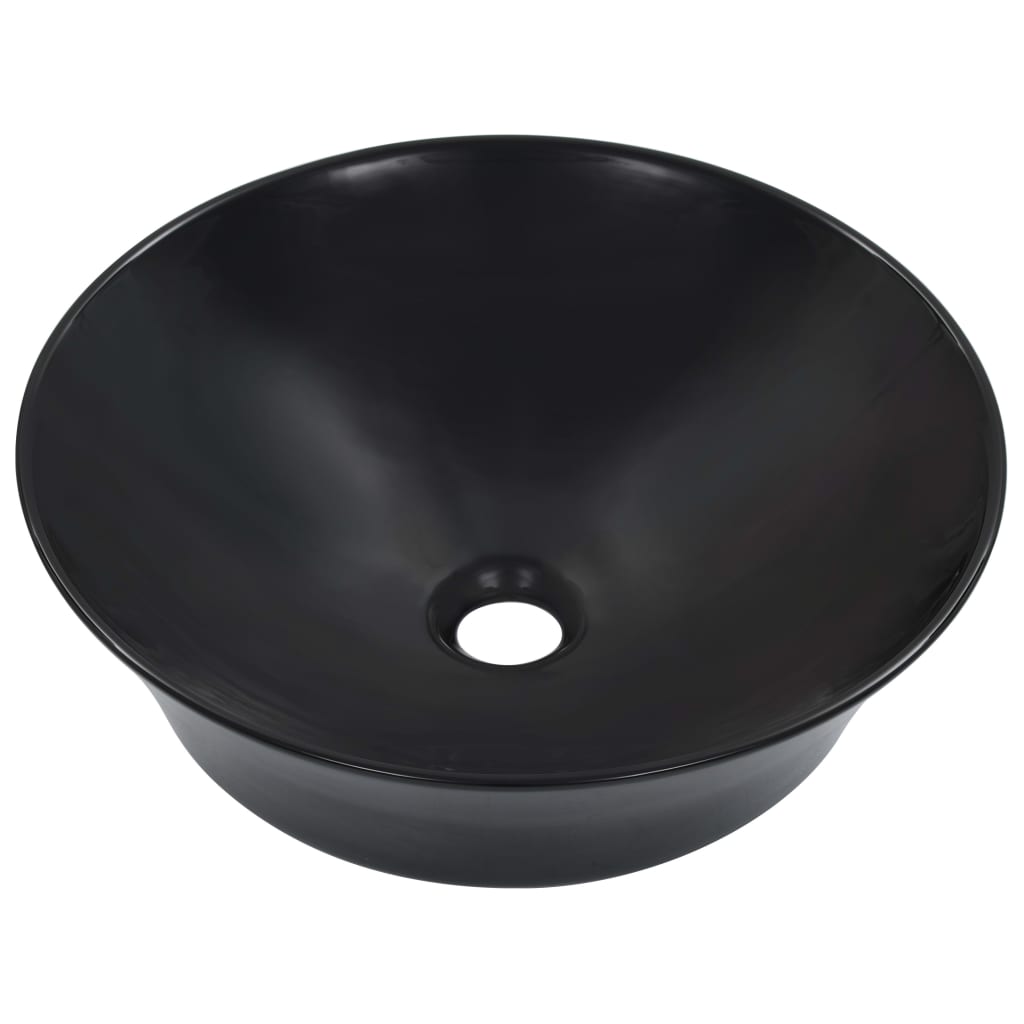 Vidaxl Washbasin 41x12,5 cm Black en céramique