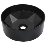 Vidaxl Washbasin 36x14 cm Black en céramique