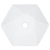 Vidaxl wastafel 41x36,5x12 cm keramiek wit