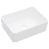 Vidaxl Washbasin 40x30x13 cm ceramiczna biała