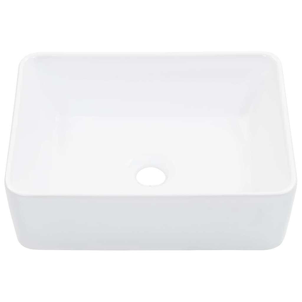 Vidaxl Washbasin 40x30x13 cm de cerámica blanca