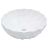 Vidaxl Washbasin 46x17 cm keramična bela