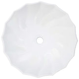 Vidaxl wastafel 46x17 cm keramiek wit