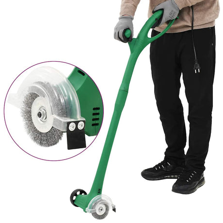 Vidaxl onkruidborstel elektrisch 140 w groen