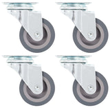 VidaXL swivel wheels 4 st 50 mm