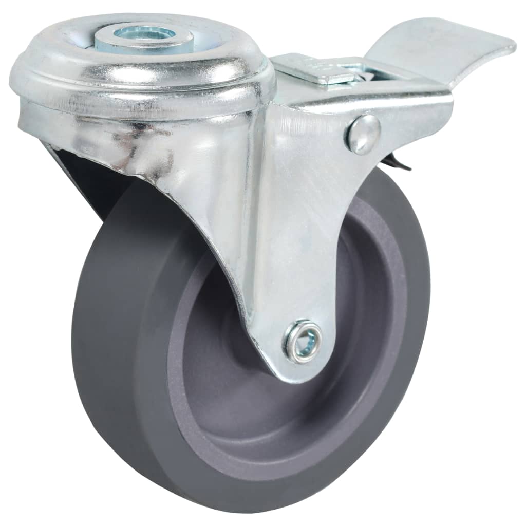 VidaXL swivel wheels with bolt holes 4 st 75 mm