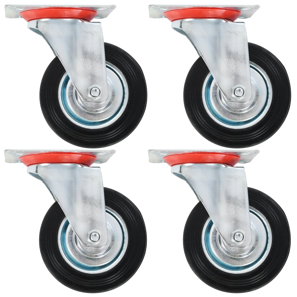 VidaXL swivel wheels 4 st 100 mm