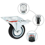 VidaXL swivel wheels 4 st 75 mm