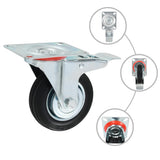 VidaXL swivel wheels 4 st 100 mm