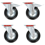 VidaXL swivel wheels 4 st 160 mm