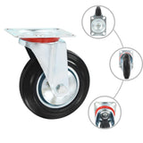 VidaXL swivel wheels 4 st 160 mm