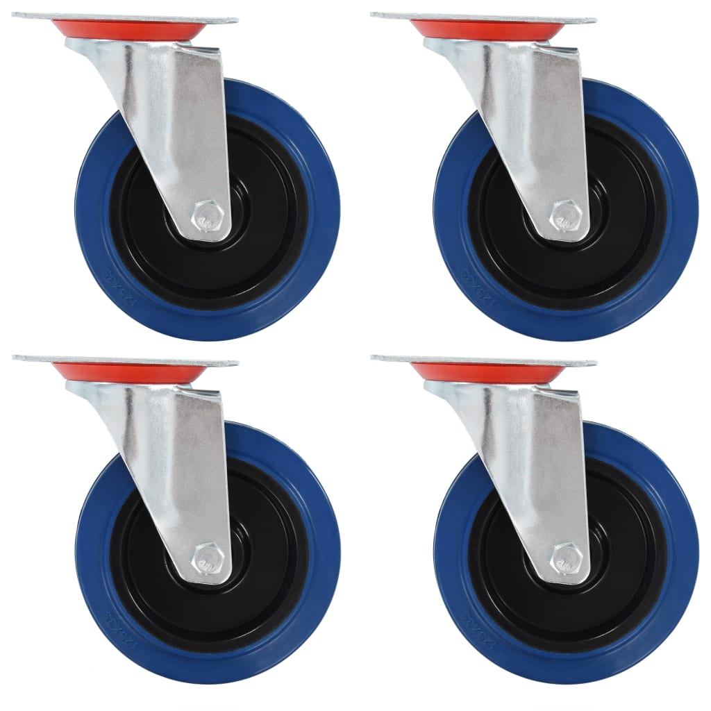 VidaXL swivel wheels 4 st 125 mm