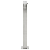 Vidaxl Garden Water Column Square 95 cm rostfritt stål