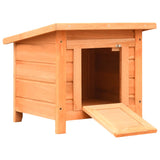 Vidaxl Kattenhuis 50x46x43.5 cm Pinna di pino solido