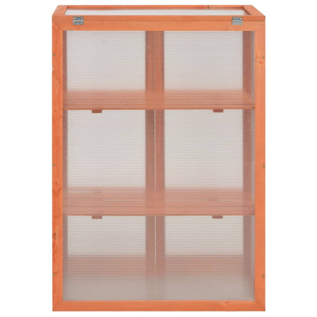 Vidaxl tuinkas 75x47x109 cm hout