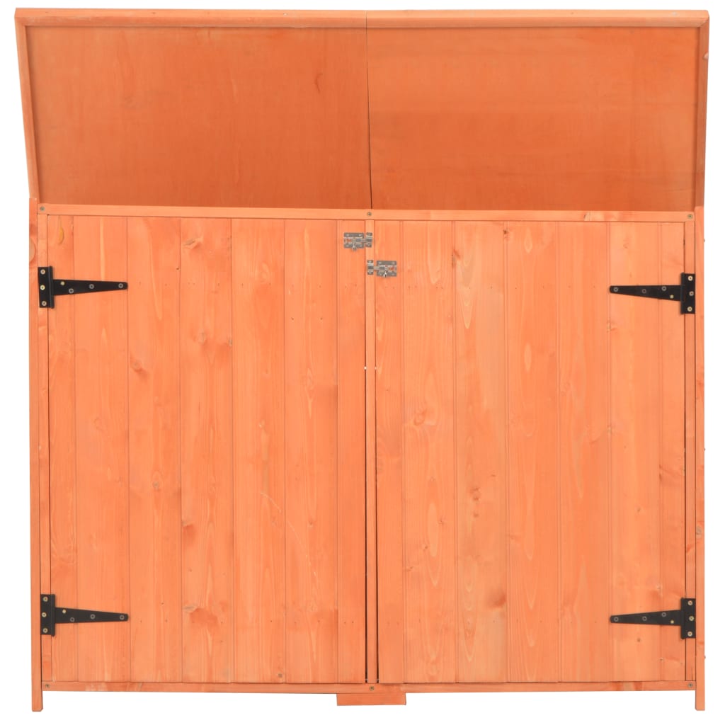 Vidaxl Garden Shed 128x42x91 cm tre