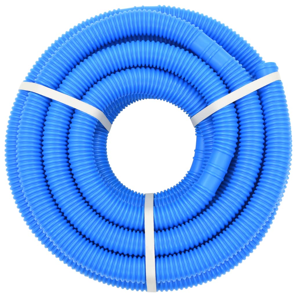 VIDAXL POLCA DI NAPOGGIO CON FLAMPS 38 mm 12 m blu