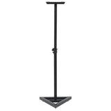 Vidaxl monitorspeakerstandaards 2 st staal zwart