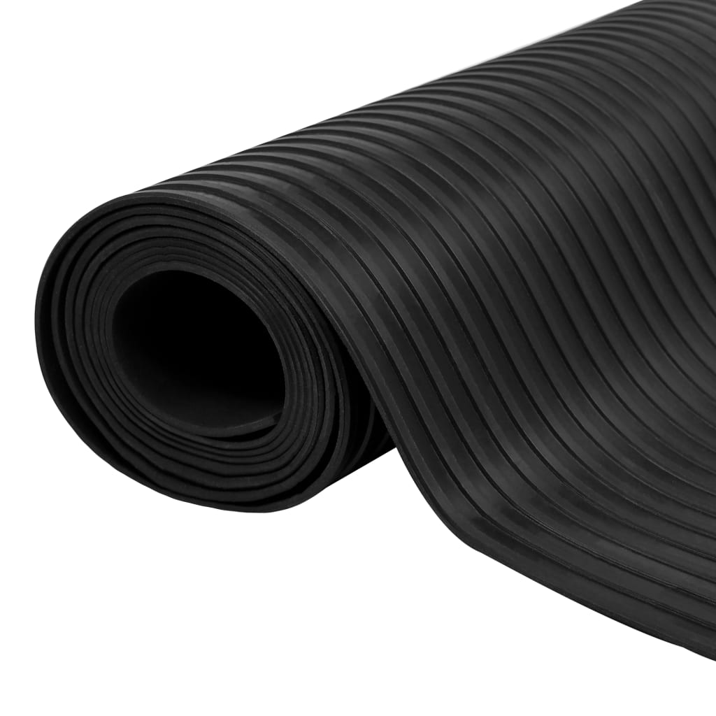 Vidaxl Tappetino da pavimento Anti-slip 3 mm 1,5x2 m Rusta di gomma