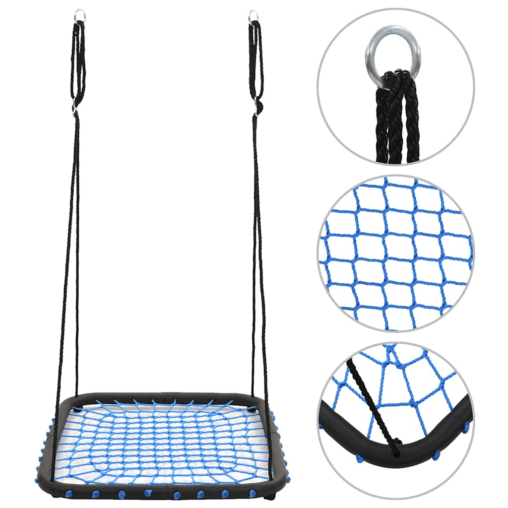 Vidaxl Swing 200 kg 104x76 cm azul